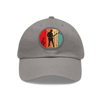 Musician Dad Hat with Leather Patch - Stylish Cap for Music Lovers