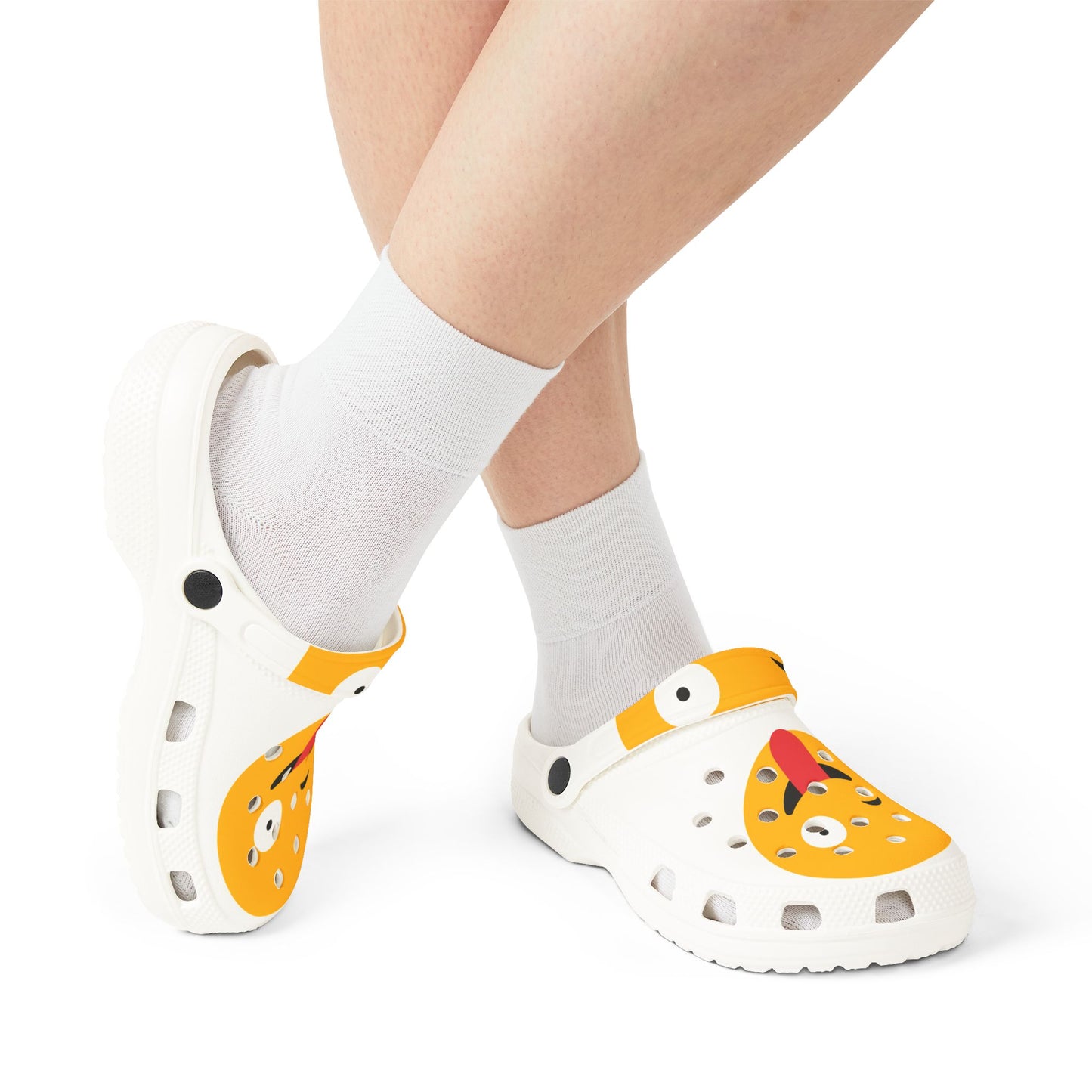 Rainbow Tie-Dye EVA Foam Clogs for Comfort and Fun