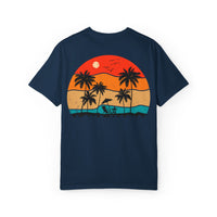 Sunset Vibe Unisex T-Shirt - Tropical Paradise Design