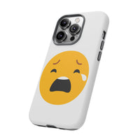 Emotional Tough Case – Sad Emoji Phone Case for Supportive Gifts