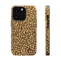 Leopard Print Magnetic Tough Case for iPhone – Bold Style, Rugged Protection  Make a fierce statement while keeping your iPhone safe with this stylish and durable magnetic tough case featuring a trendy leopard print design.