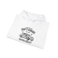 Vintage Dad's Garage Hoodie - Unisex Heavy Blend Sweatshirt