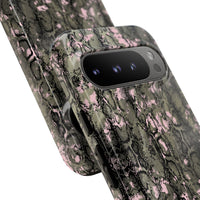 Stylish Snake Print Phone Case for Tough Protection