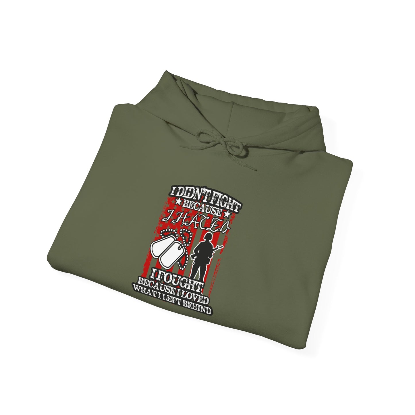 Military Supporter Hoodie, Patriotic Sweatshirt, Independence Day Gift, Veteran Clothing, USA Flag Apparel