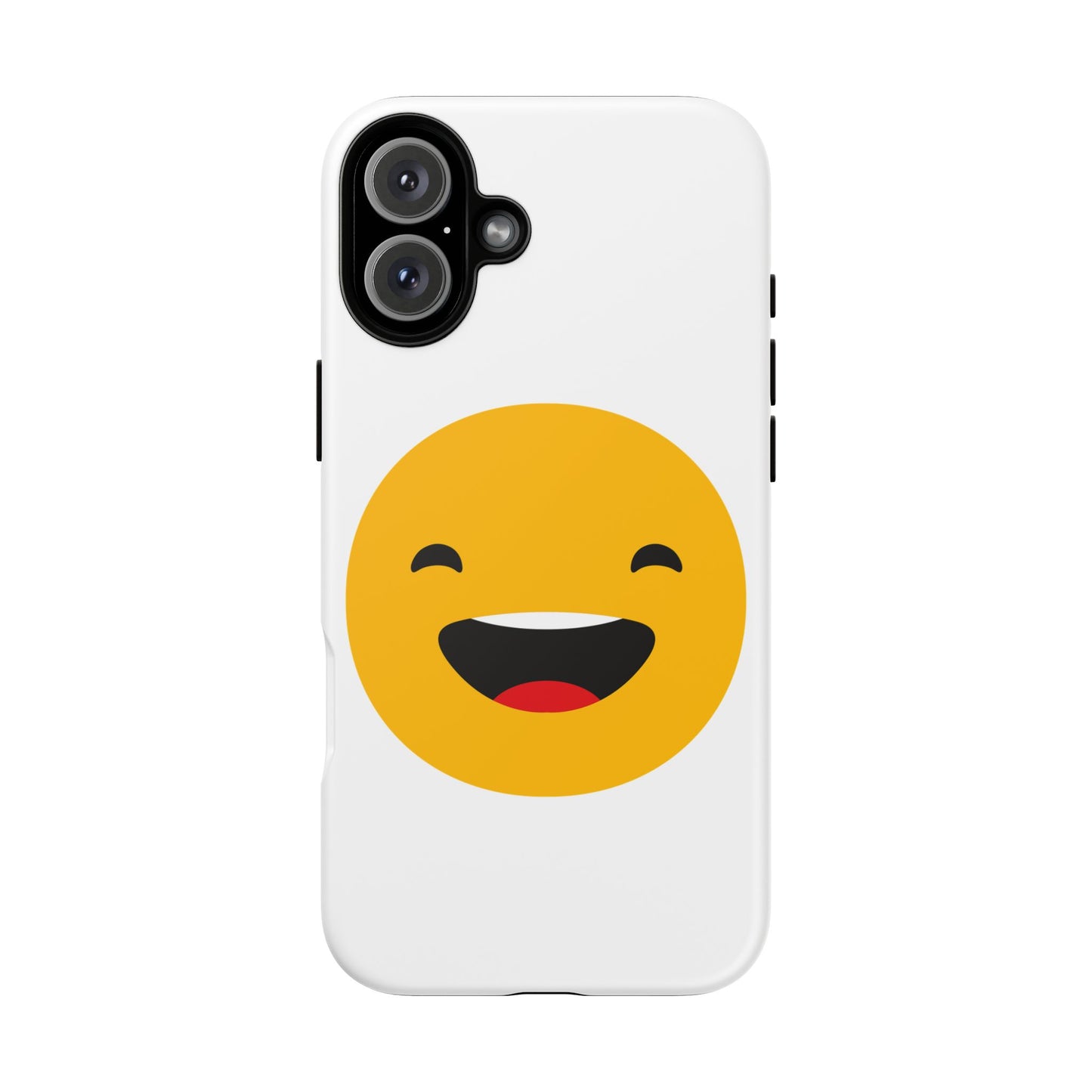 Happy Face Tough Phone Case - Durable Protection with Smile Design