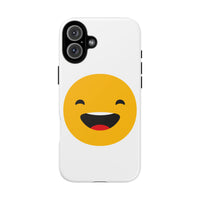 Happy Face Tough Phone Case - Durable Protection with Smile Design