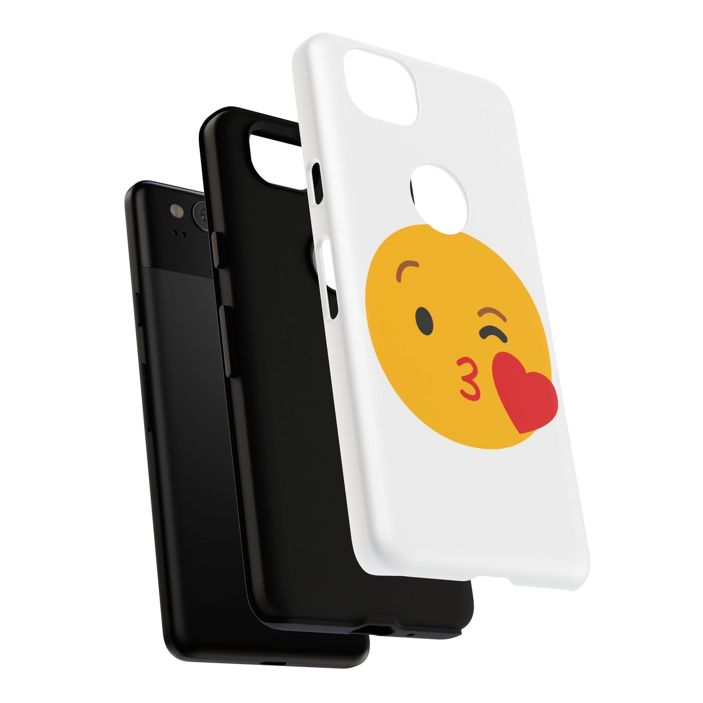 Cute Emoji Phone Case - Kissy Face Design for Stylish Protection