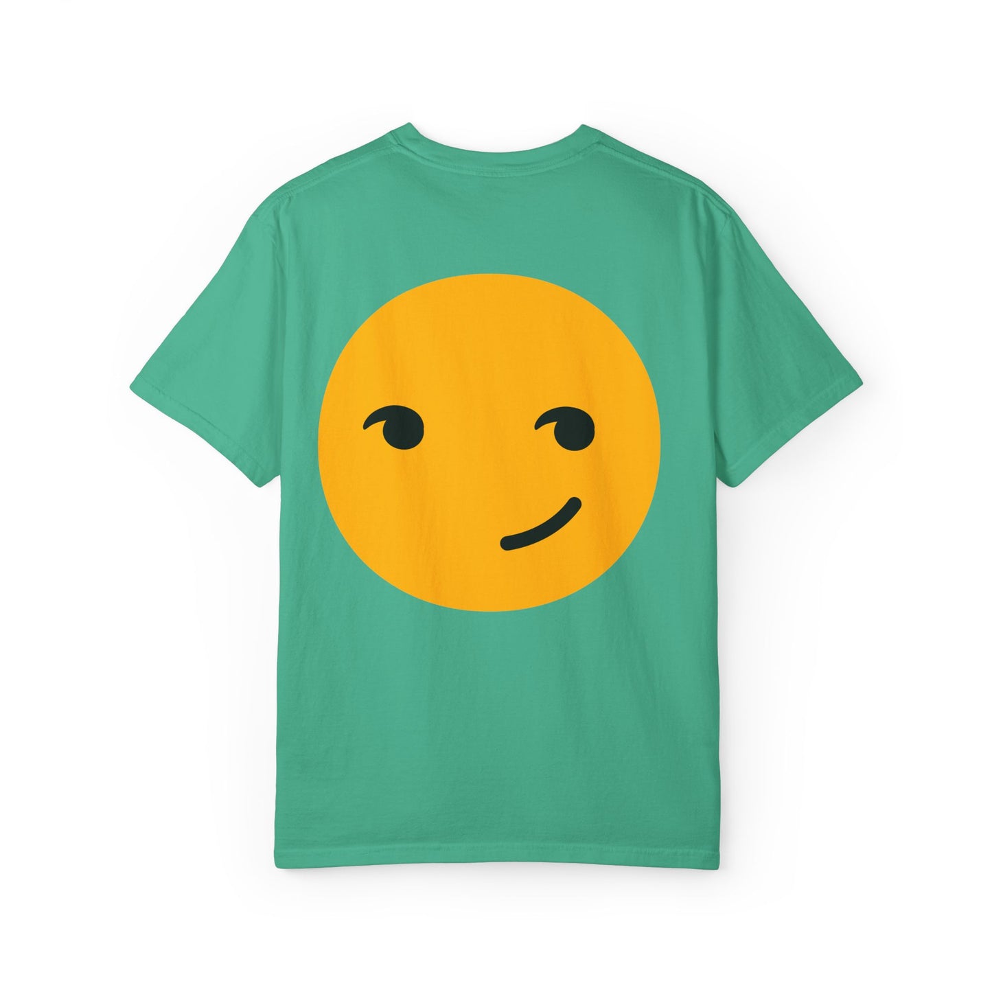 Smile Circle Unisex Garment-Dyed T-Shirt - Fun Casual Tee for Everyday Wear