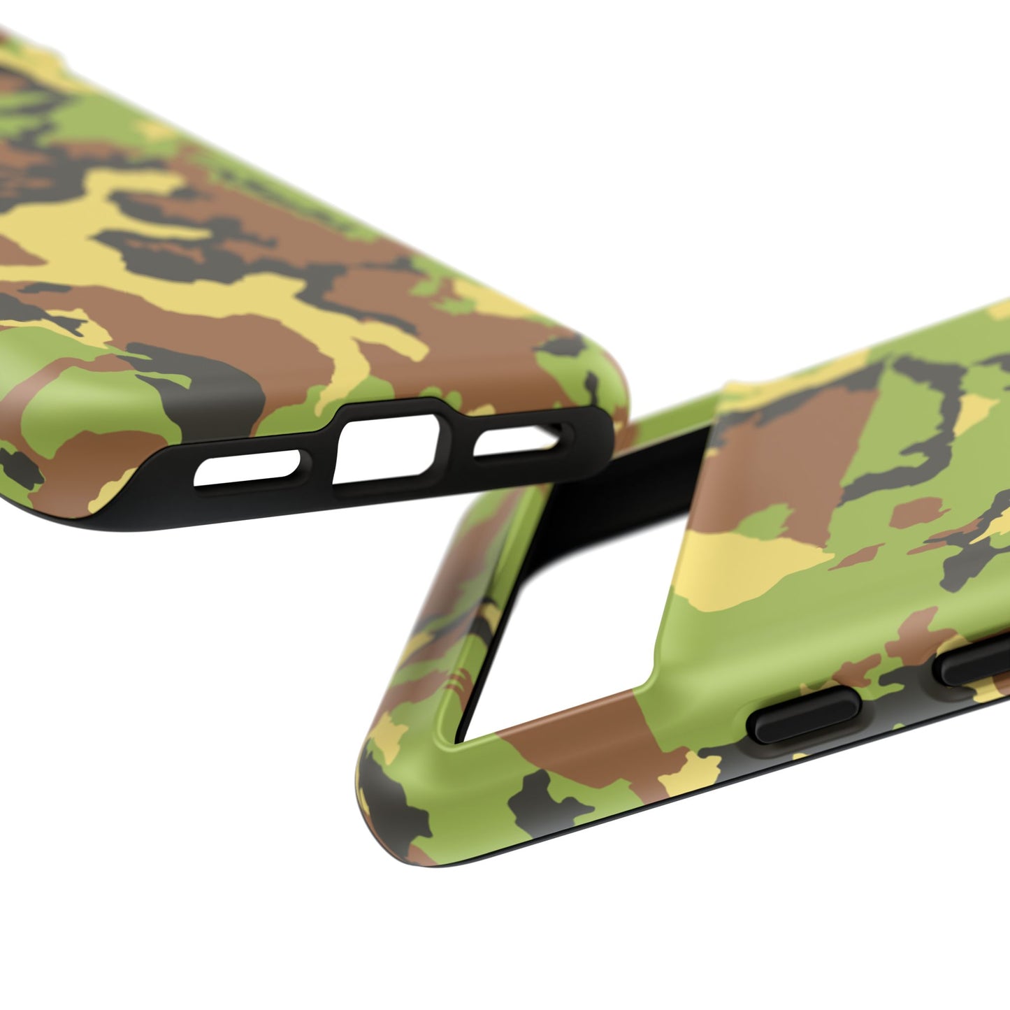 Camo Tough Phone Case - Durable Military Style Cover for Adventure Lovers