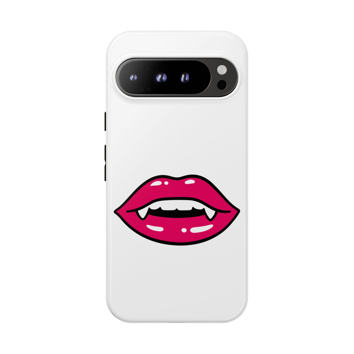 Vampire Mouth Phone Case - Tough Cases for Halloween, Gift for Spooky Lovers, Quirky Phone Accessories, Fun Tech Gear
