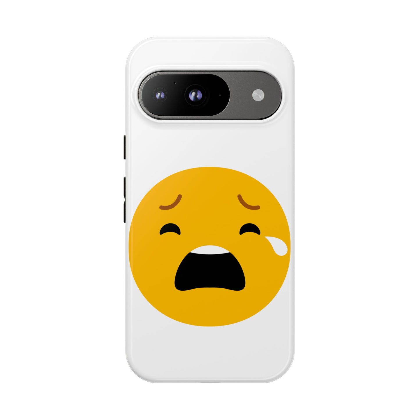 Emotional Tough Case – Sad Emoji Phone Case for Supportive Gifts