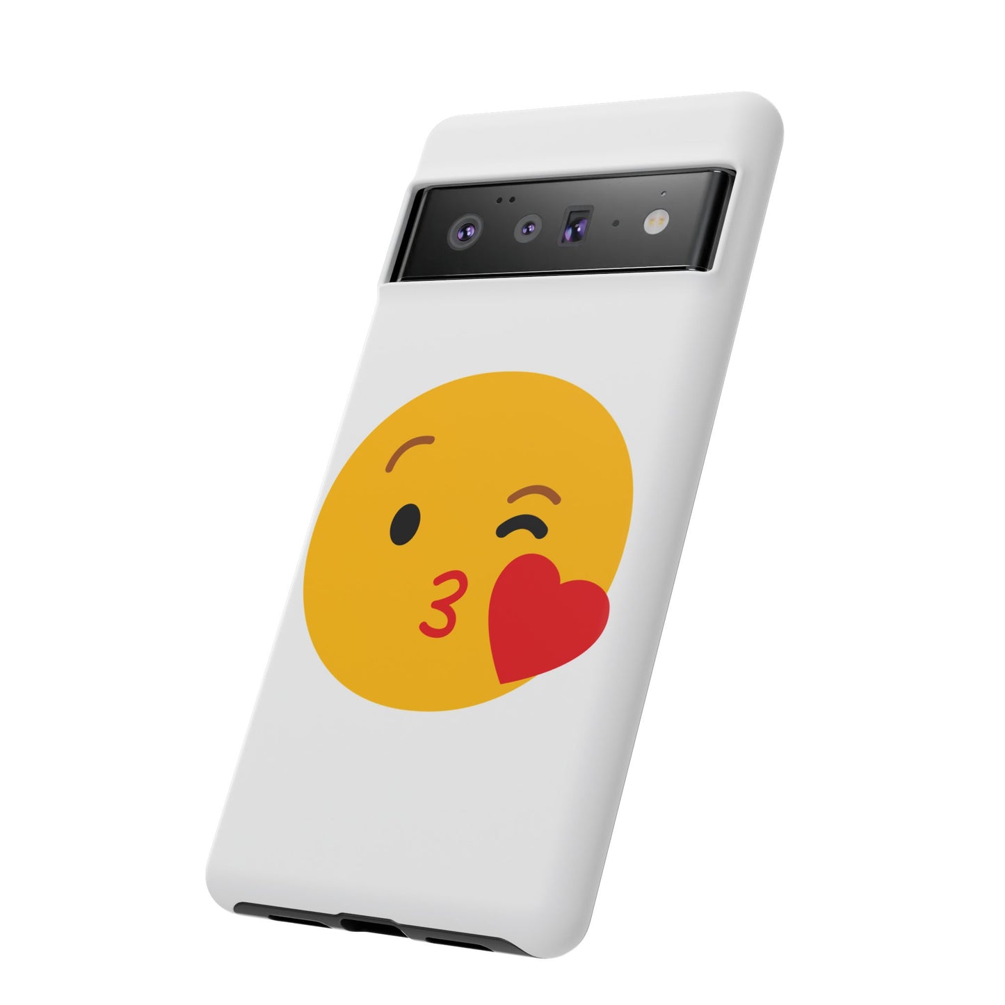 Cute Emoji Phone Case - Kissy Face Design for Stylish Protection