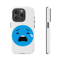 Funny Sad Face Phone Case - Tough and Stylish