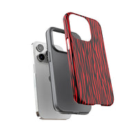Bold Zebra Print Phone Case - Tough Protection for Trendsetters