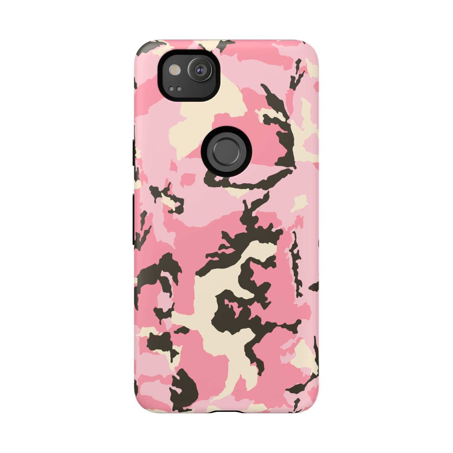 Stylish Tough Phone Case – Pink Camo Design for Bold Protection  Make a statement while keeping your phone safe with this eye-catching pink camouflage case that blends fashion with durability.