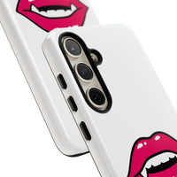 Vampire Mouth Phone Case - Tough Cases for Halloween, Gift for Spooky Lovers, Quirky Phone Accessories, Fun Tech Gear