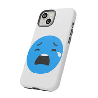 Funny Sad Face Phone Case - Tough and Stylish