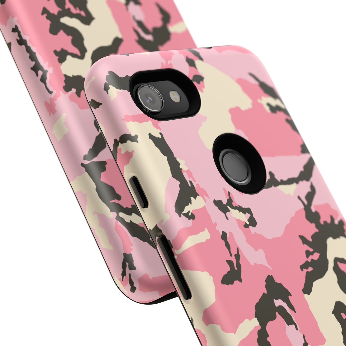 Stylish Pink Camouflage Phone Case – Tough Cases for Trendsetters