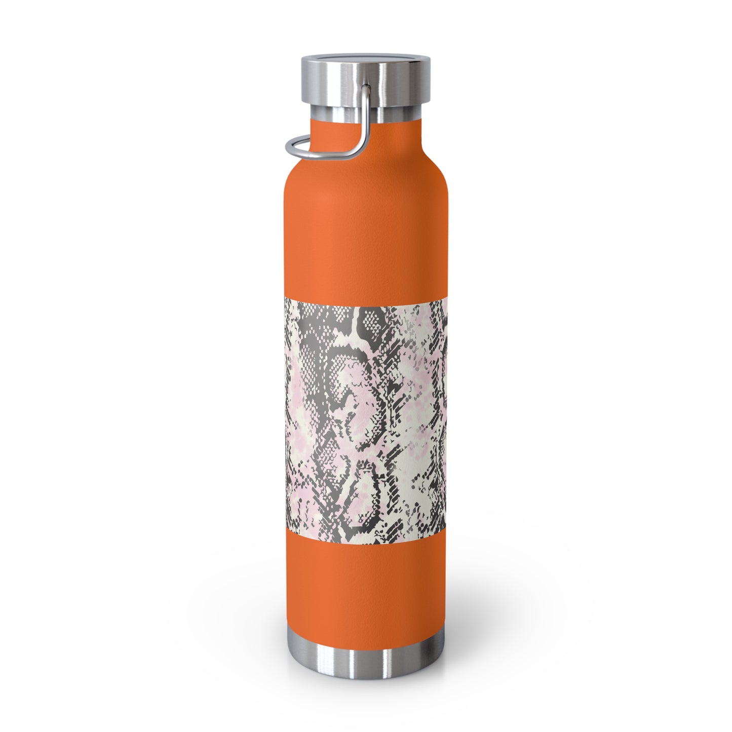 Trendy Snakeskin Insulated Water Bottle - 22oz - Perfect for Travel & Outdoor Adventures