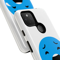Funny Sad Face Phone Case - Tough and Stylish