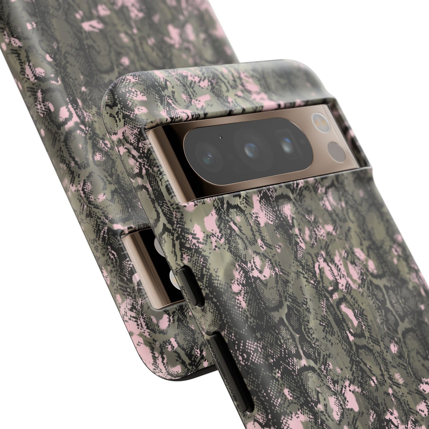 Stylish Snake Print Phone Case for Tough Protection