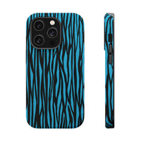 Zebra Print Magnetic Tough Case for iPhone - Durable & Stylish Phone Protection