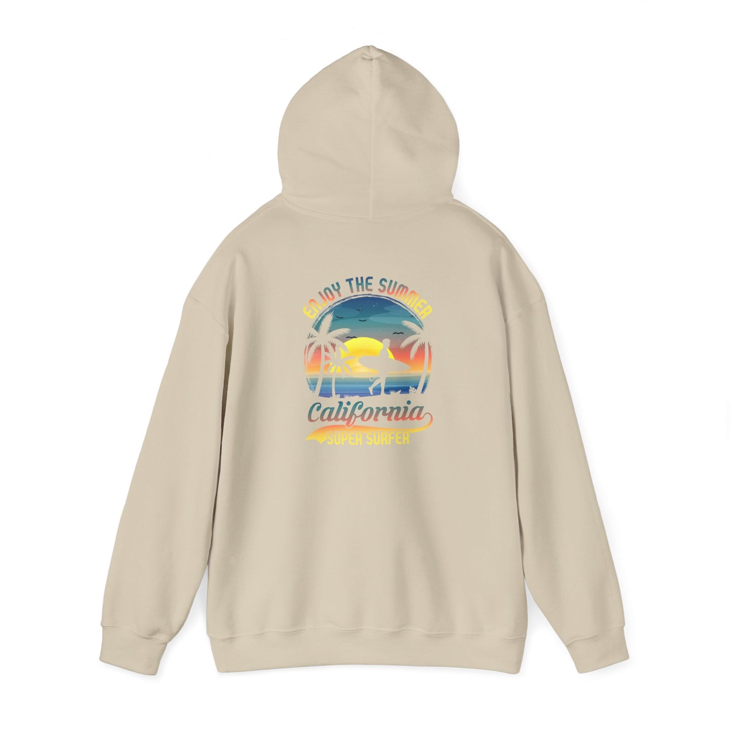 Unisex Heavy Blend™Hooded Sweatshirt California surfing is more than just a sport  it’s a lifestyle,a culture, vibe  🌊🏄‍♂️