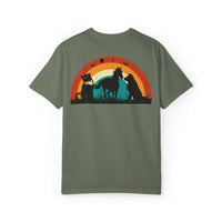 Rainbow Animal Scene Unisex T-Shirt - Nature Lover's Gift