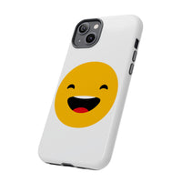 Happy Face Tough Phone Case - Durable Protection with Smile Design