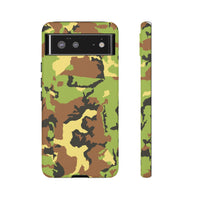 Camo Tough Phone Case - Durable Military Style Cover for Adventure Lovers