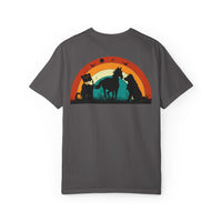 Rainbow Animal Scene Unisex T-Shirt - Nature Lover's Gift