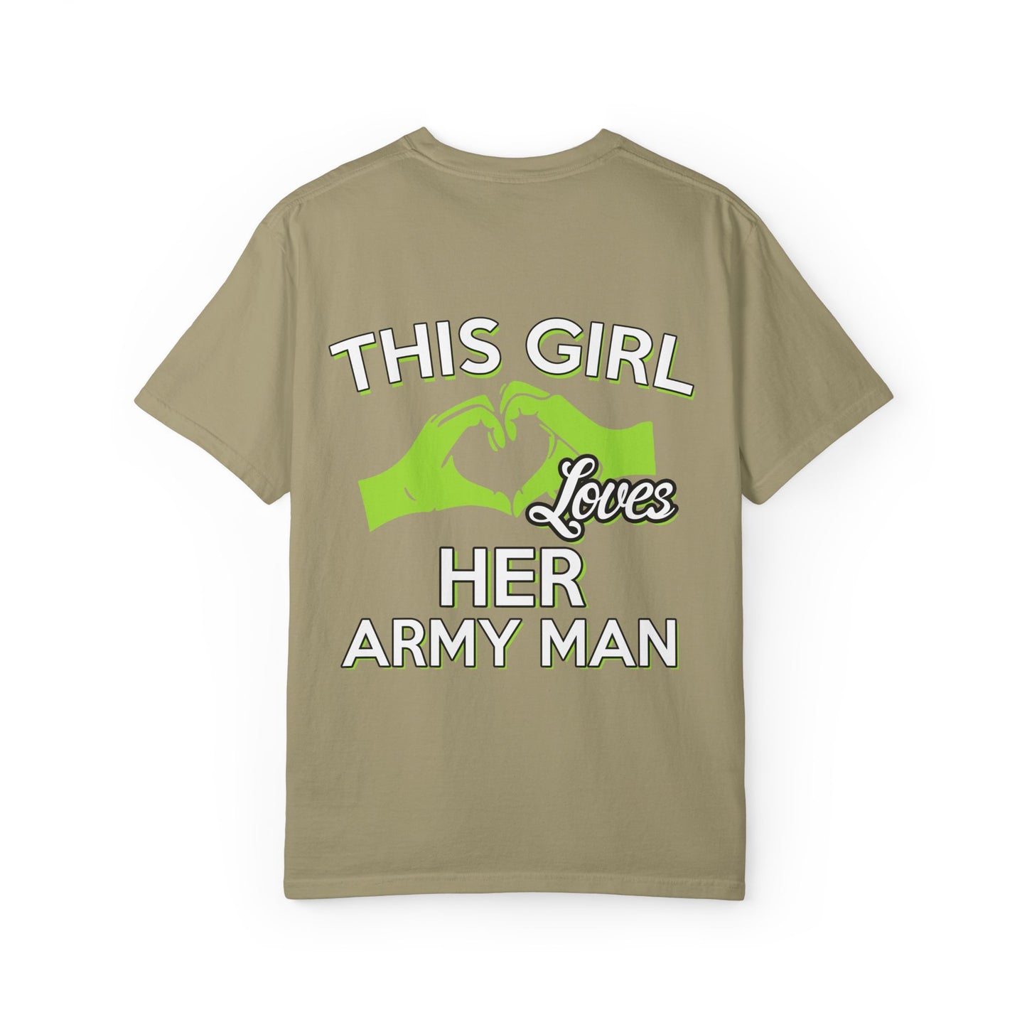 Army Wife Love T-shirt - Cute Gift for Military Girlfriends, Support Our Troops Apparel, Unisex Casual Tee, Army Partner