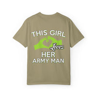 Army Wife Love T-shirt - Cute Gift for Military Girlfriends, Support Our Troops Apparel, Unisex Casual Tee, Army Partner