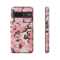 Stylish Pink Camouflage Phone Case – Tough Cases for Trendsetters