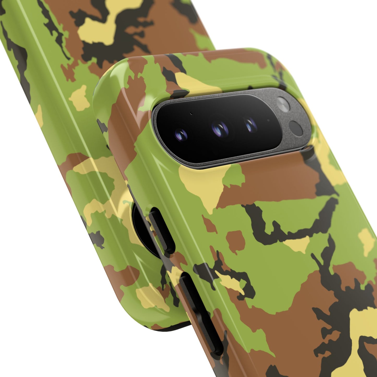 Camo Tough Phone Case - Durable Military Style Cover for Adventure Lovers