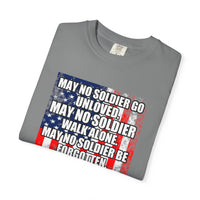 Patriotic T-shirt for Veterans, Memorial Day, Independence Day, Military Support, Casual Wear, Unisex Tee