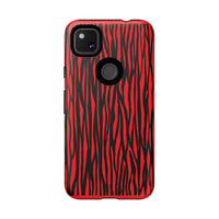 Bold Zebra Print Phone Case - Tough Protection for Trendsetters