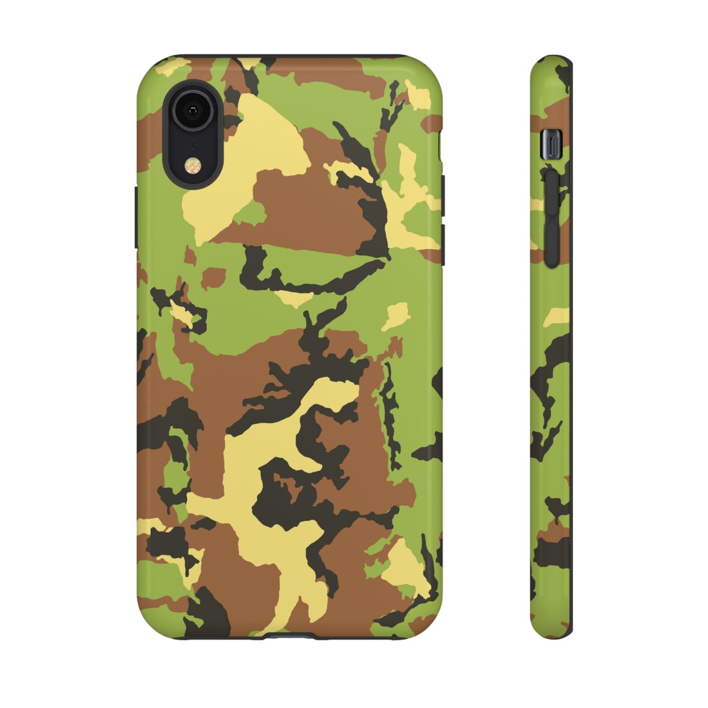 Camo Tough Phone Case - Durable Military Style Cover for Adventure Lovers