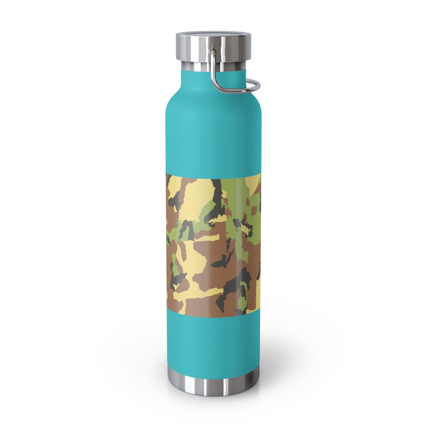 Camouflage Insulated Water Bottle - 22oz Durable Travel Flask