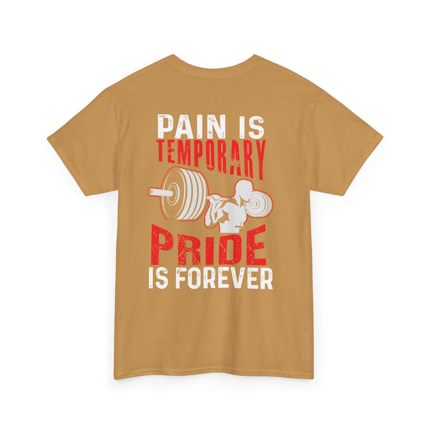 Temporary Pride Unisex Cotton Tee, Fitness Shirt, Apparel, Workout Top,  Gift, Celebration Tee