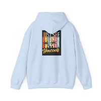Motivational Hooded Sweatshirt - Just See Yourself, Unisex Hoodie, Cozy Gift, Everyday Affirmation, Inspirational Sweatshirt,