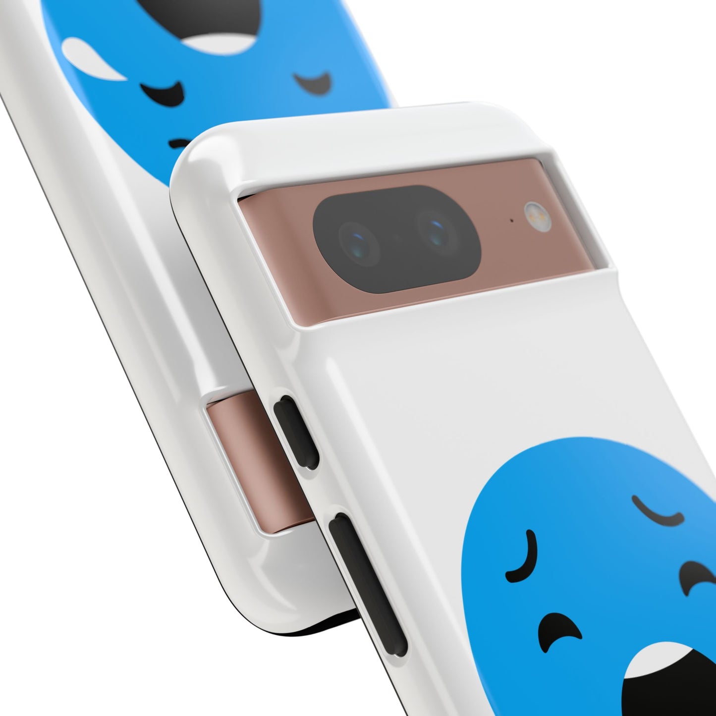 Funny Sad Face Phone Case - Tough and Stylish