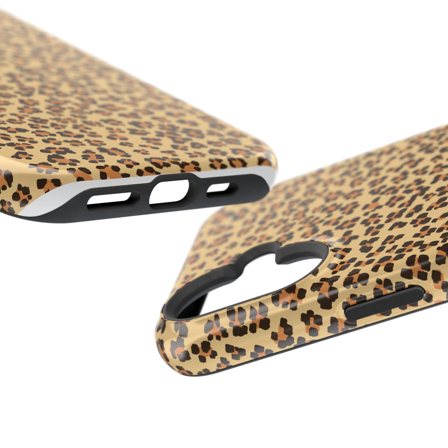 Leopard Print Magnetic Tough Case for iPhone – Bold Style, Rugged Protection  Make a fierce statement while keeping your iPhone safe with this stylish and durable magnetic tough case featuring a trendy leopard print design.