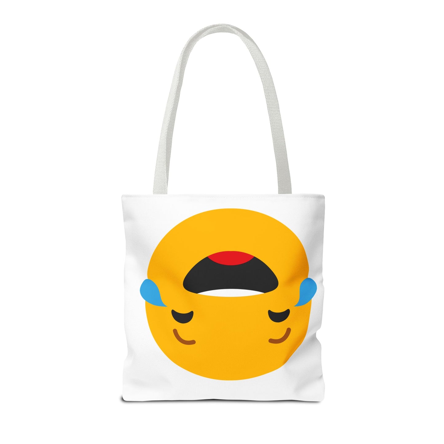 Funny Emoji Tote Bag - Smiling & Laughing Faces