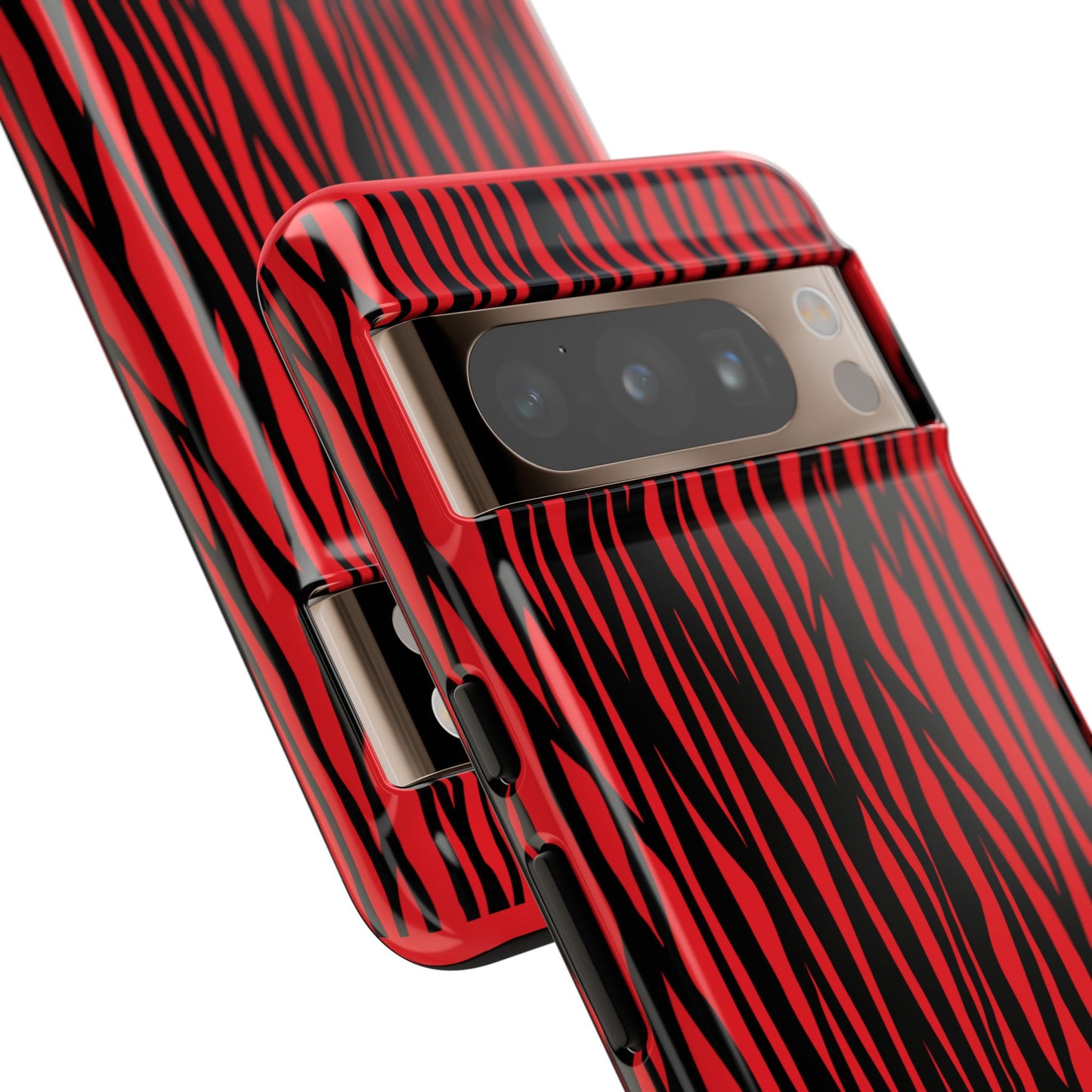 Bold Zebra Print Phone Case - Tough Protection for Trendsetters