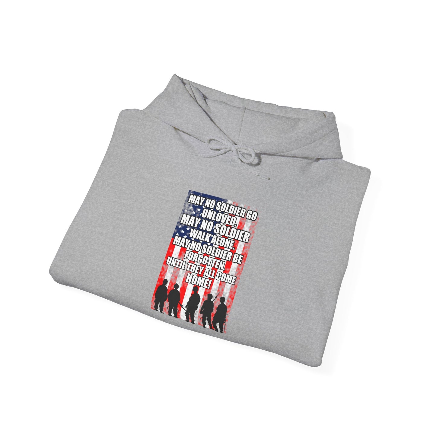 Patriotic Memorial Hoodie: Honor our Heroes, Unisex Sweatshirt for Veterans, Remembrance Day, Gift for Military Families,