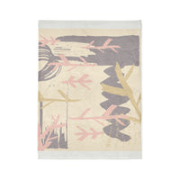 Cozy Boho Soft Polyester Blanket - Nature-Inspired Design