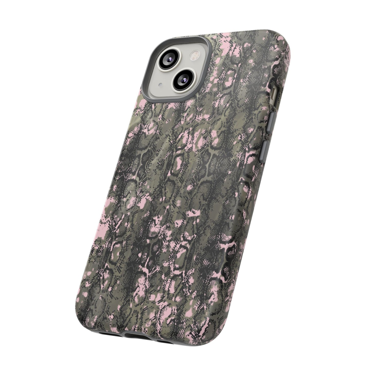 Stylish Snake Print Phone Case for Tough Protection