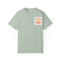 Beach Bound Unisex Garment-Dyed T-Shirt, Summer Vibes, Casual Wear, Beach Trip, Vacation Shirt, Outdoor Activities