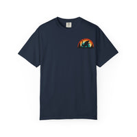 Retro Sunset Dinosaur Unisex T-Shirt